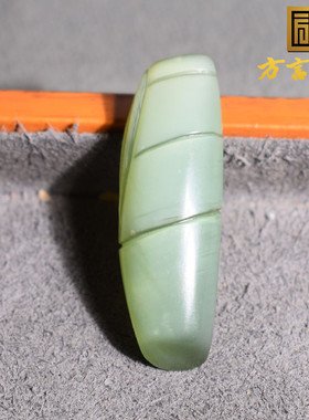 方言品牌佩戴俄罗斯夹层料粉青猫眼碧玉节节高升精致吊坠挂件R1