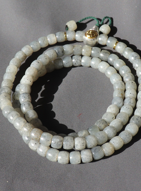 方言和田玉直切项链多圈