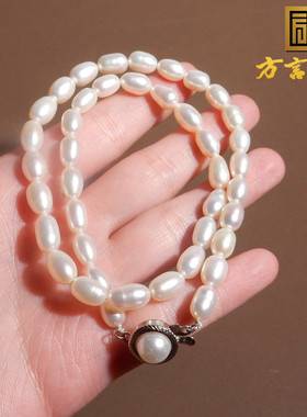 方言精品天然淡水珍珠女神链项链