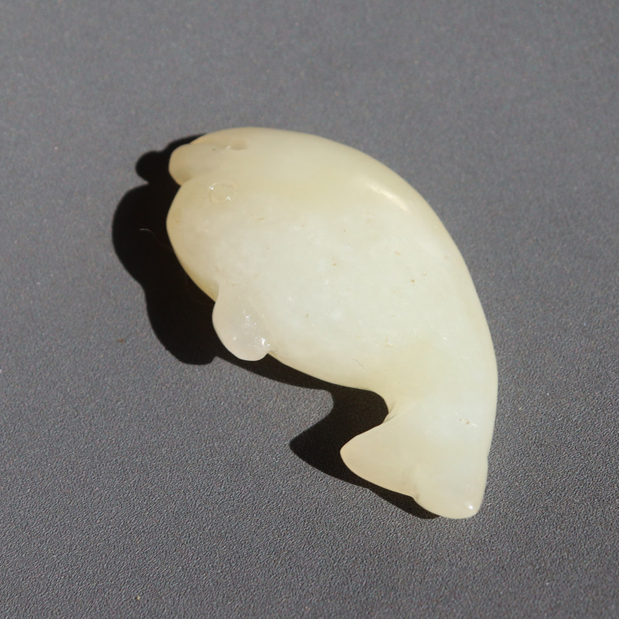 亏麻了方言和田玉佩戴级新疆且末料油润细腻糖白玉小鱼吊坠挂件A8,淘宝优惠券,粉丝福利购,淘宝优惠卷