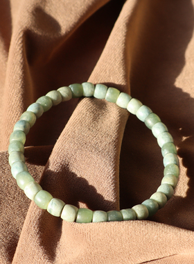 若羌黄口蓝皮6m聚宝盆直切珠手串