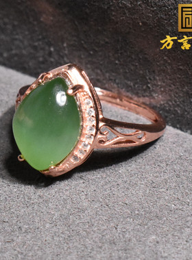 方言俄料阳绿猫眼碧玉老坑料