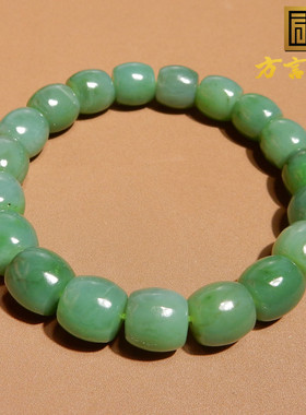 和田玉碧玉手链俄料老坑