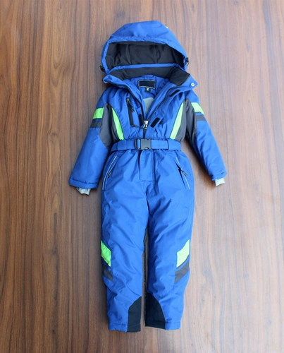 Детский лыжный лыжный костюм подходит для мужчин и женщин, комплект, водонепроницаемая куртка, увеличенная толщина