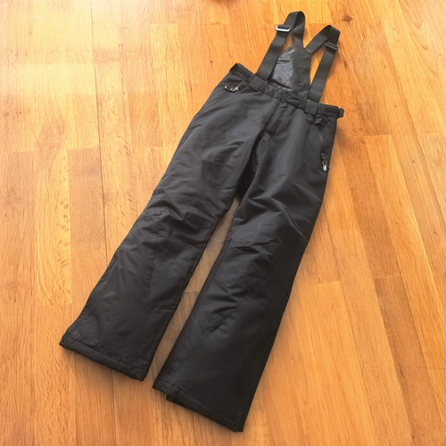 Демисезонные детские дорожные лыжные подтяжки, ветрозащитные водонепроницаемые удерживающие тепло штаны подходит для мужчин и женщин с зарядкой, подходит для подростков