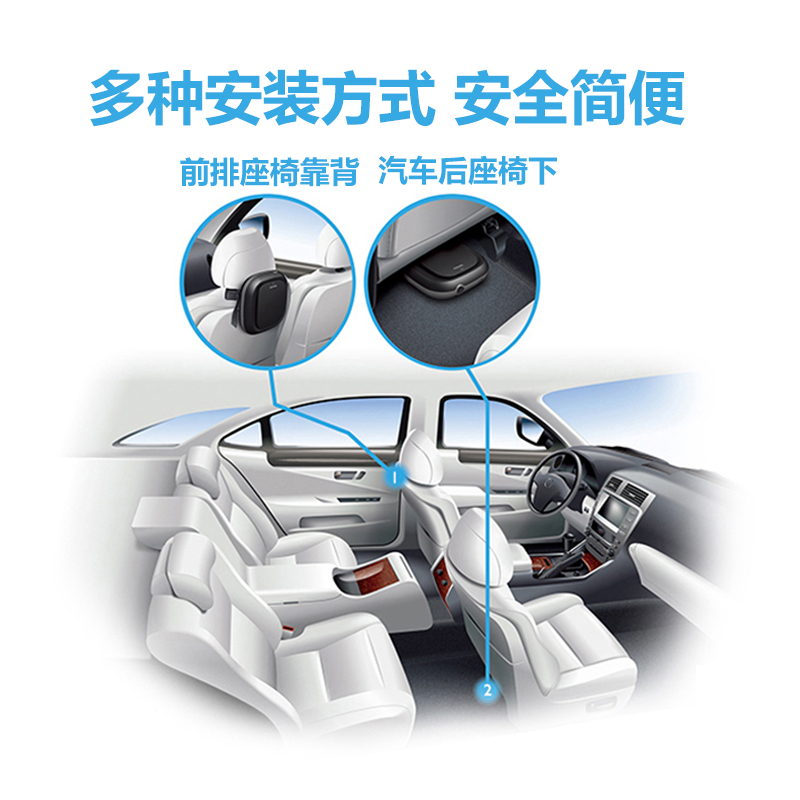philips飞利浦趣车族专卖飞利浦车载空气净化器除甲醛异味烟味雾霾PM2.5汽车有效祛除臭味3