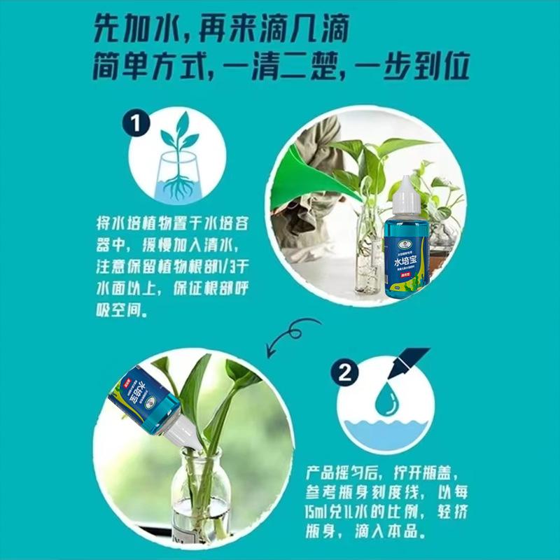 植物营养液通用型家用盆栽养花绿萝富贵竹发财树多肉花肥水培花卉 - 图0