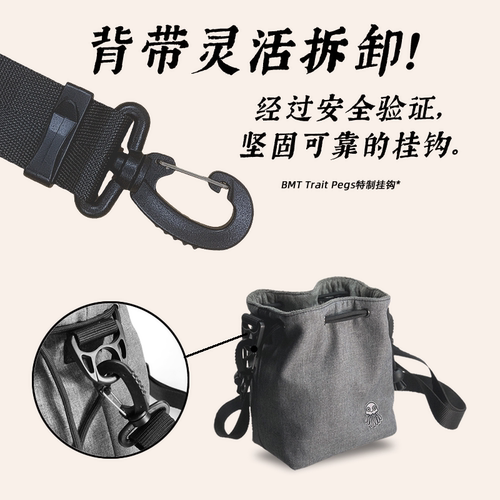 Jellyfish 水母 防水收纳袋相机袋可装卸背带微单相机包单反内胆包适用于富士尼康佳能索尼ZV-E10 保护收纳袋 - 图2