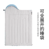 Дорожный спальный мешок для кемпинга, удерживающая тепло палатка для взрослых для двоих, можно стирать