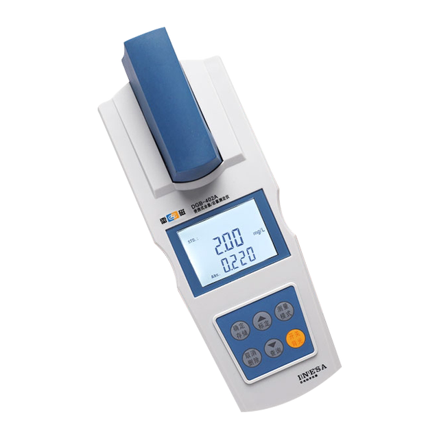 上海雷磁余氯计DGB-402A型便携式余氯测定仪水质总氯测定分析仪