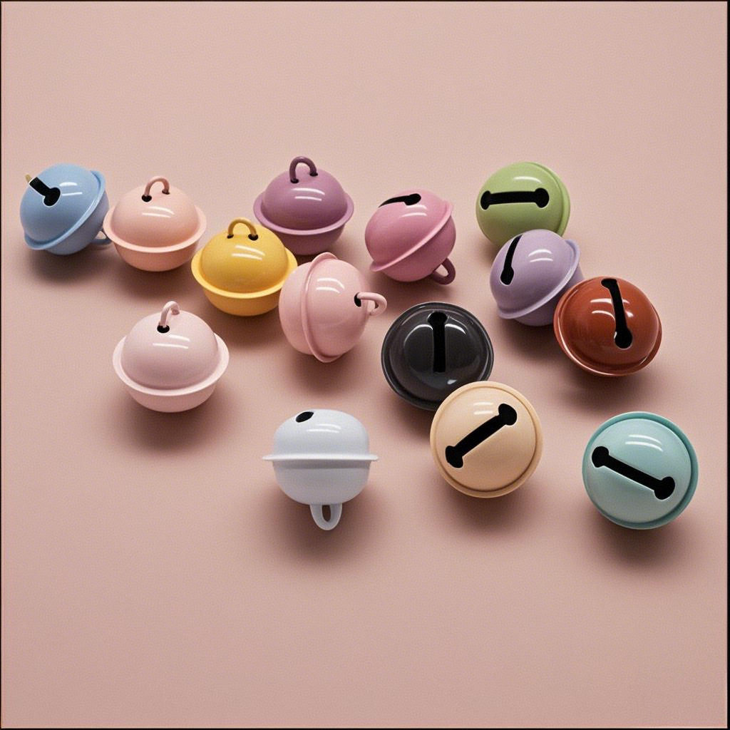 彩色小铃铛DIY饰品配件钥匙扣材料挂件宠物糖果色公仔铃铛,淘宝优惠券,粉丝福利购,淘宝优惠卷