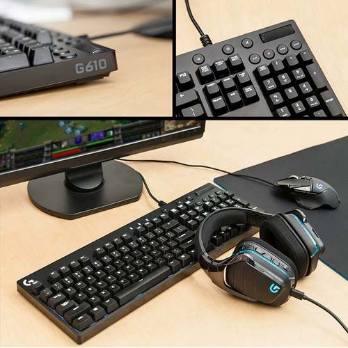 Logitech, механическая клавиатура, игровой ноутбук, G610