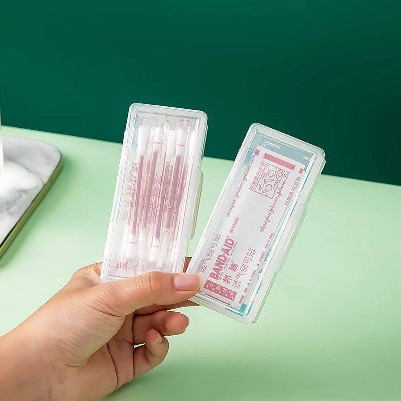 简约出差便携式小号收纳盒药盒棉签棒小盒子耳环项链发夹储物盒,淘宝优惠券,粉丝福利购,淘宝优惠卷