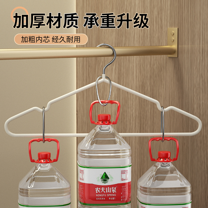 加粗加大衣架家用挂衣架子无痕防滑防肩角衣撑凉晾晒衣服撑子挂架