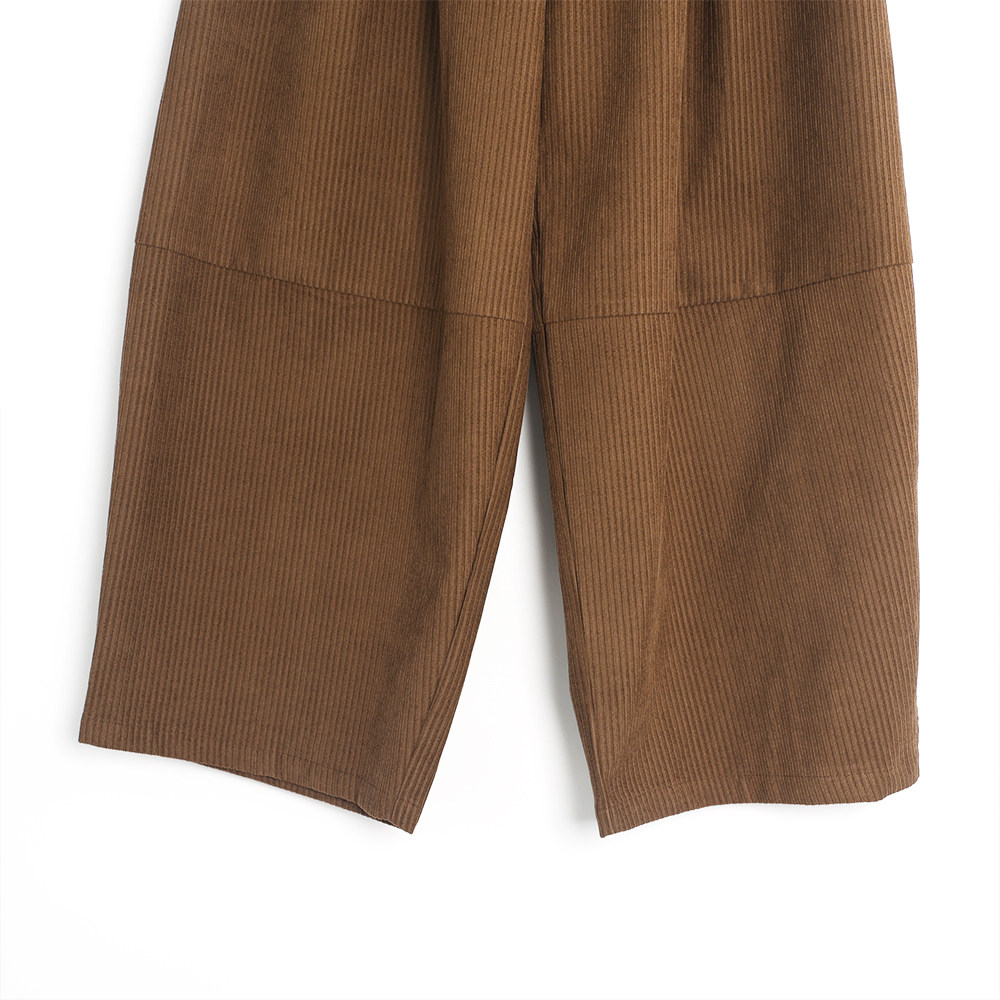 X【叭哒不惑】随心裤 棉宽松阔腿裤女松紧腰慵懒松弛感显瘦休闲裤,淘宝优惠券,粉丝福利购,淘宝优惠卷