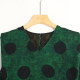 Y Ba Da Bu Huo Qingbo Mulberry Silk Xiangyunsha Hualuo Retro Polka Dot Sleeveless Top ແມ່ຍິງວ່າງ