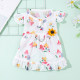 Cat clothes summer thin breathable gold gradient cloth doll kitten anti-shedding pet dog traction flying sleeve skirt
