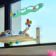 Suction cup spinning cat toy, self-pleasure and boredom relief artifact, kitten and dog energy-consuming cat stick, pet supplies