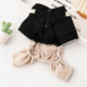 Dog clothes spring and autumn cute cartoon four-legged clothes pet Schnauzer Pomeranian Teddy Bichon casual overalls