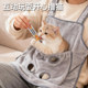 Cat apron, cat clothes, non-stick cat nail clipping bag, anti-scratch and anti-biting cat clothes