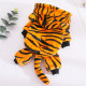 Cat Clothes Autumn and Winter Little Tiger Warm Jumpsuit Ragdoll Blue Cat British Short Pet Dog Funny Four-legged Clothes