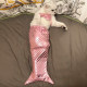 Cat clothes, mermaid decoration, fish tail, funny photo props, one-piece pet costume, same style as Douyin