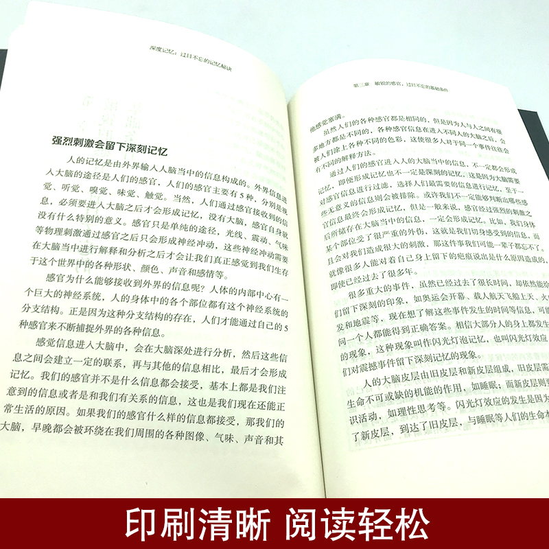 深度记忆 过目不忘的记忆秘诀突破你的记忆极限就是让你记得住轻松牢记海量信息看完就能用一辈子的思维记忆 - 图2