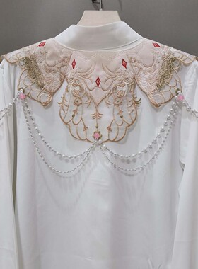 假领子女百搭云肩学士服毕业服
