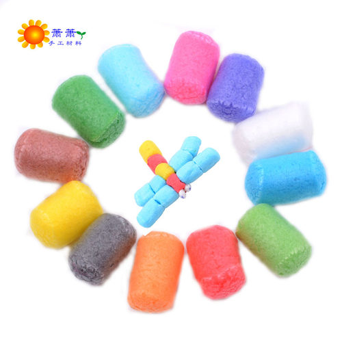 DIY玉米粒 魔法颗粒学生幼儿园儿童手工制作粘贴材料益智创意玩具 - 图3