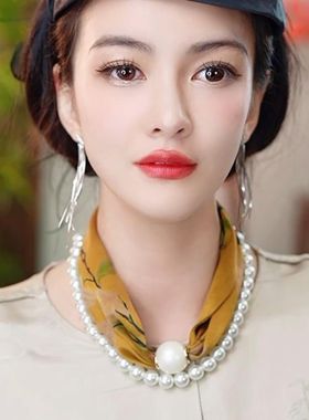 布塔桑蚕丝丝巾女真丝