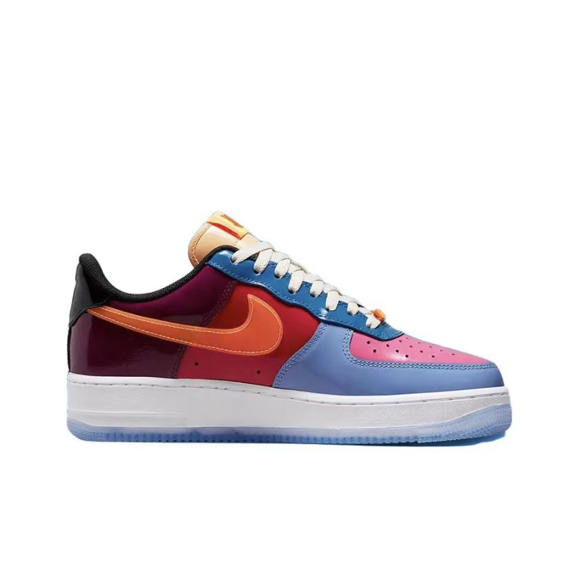 Undefeated x Nike Air Force 1 Low空军联名彩虹板鞋DV5255-400 - 图2