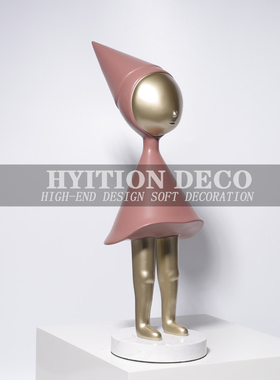 树脂装饰现代客厅乌鸦人