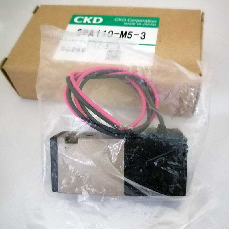 CKD电磁阀 3PA110-m5-3 DC24V 现货 原装3PA119-M5-3-- - 图2