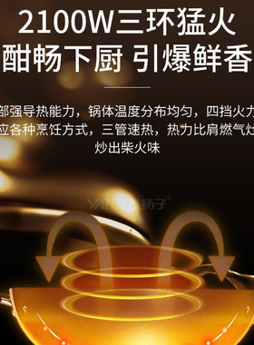 【官方正品】扬子有钛蜂窝电炒锅