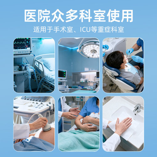 新华莎罗雅医用擦手纸一次性无菌ok镜戴镜摘镜折叠加厚家用擦手纸 - 图2