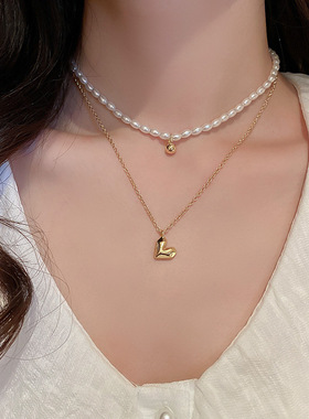 Women'spearlnecklace珍珠项链