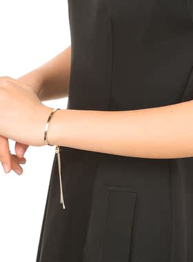 URCHOICE复古金色蛇骨链手镯