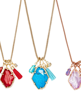 URCHOICE小众丝线流苏项链