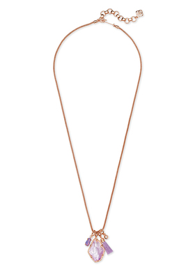 美国小众品牌风丝线流苏吊坠项链