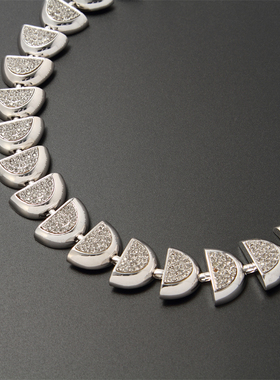 URCHOICE设计师重工满镶项链