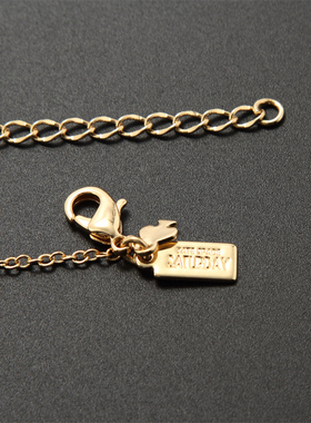 欧美蓝砂石星空短项链