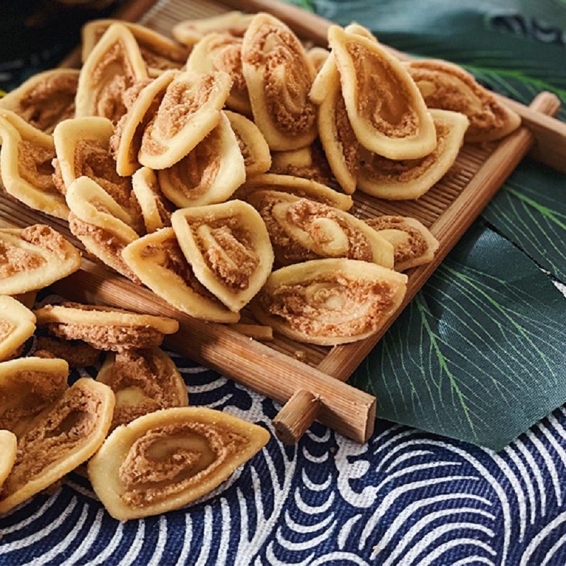 2卡宾熊猫耳酥130g单包传统童年怀旧休闲小零食品猫耳朵