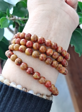 天然战国红玛瑙手链放漏工厂