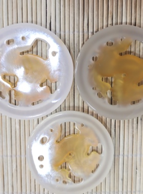 马年大吉手工雕刻十二生肖马圆盘吊坠守护一生阜新天然玛瑙项链