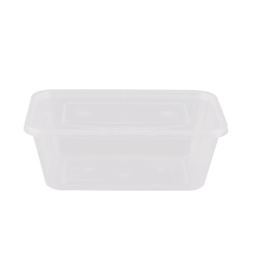 一次性餐盒餐具打包盒外卖饭盒长方形塑料带盖食品级便当快餐碗 - 图3