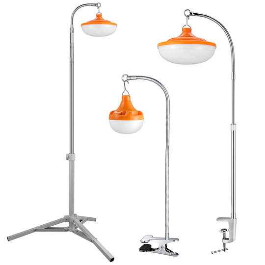 LED rechargeable lamp clip table stand is convenient for setting up stalls at night markets