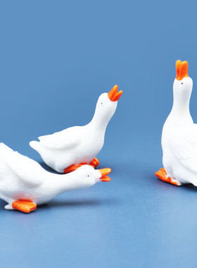 可爱树脂迷你小摆件微缩北欧风