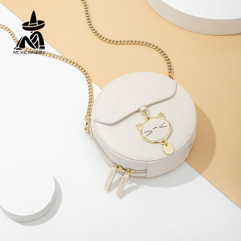 稻草人2023新款秋冬高级感链条小包 稻草人优客女士包袋