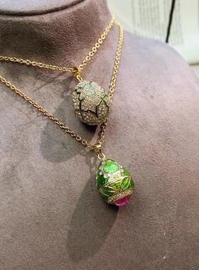 欧美外贸风气质小众个性项链珍珠