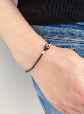 VerGem磨砂质感手链日系细链